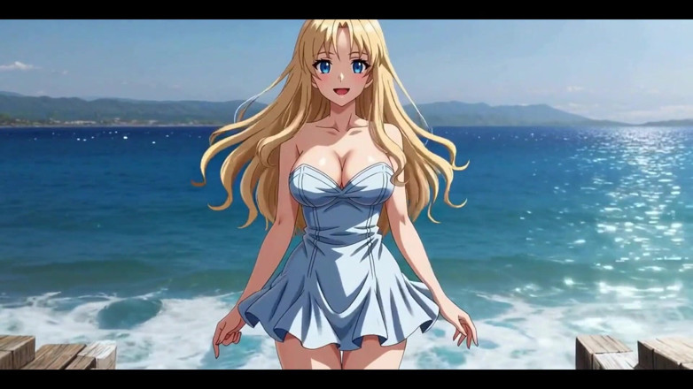 HotKitty20: Si blonde jalang berpakaian mini pantat tiri &amp; kelipan tetek melancap...