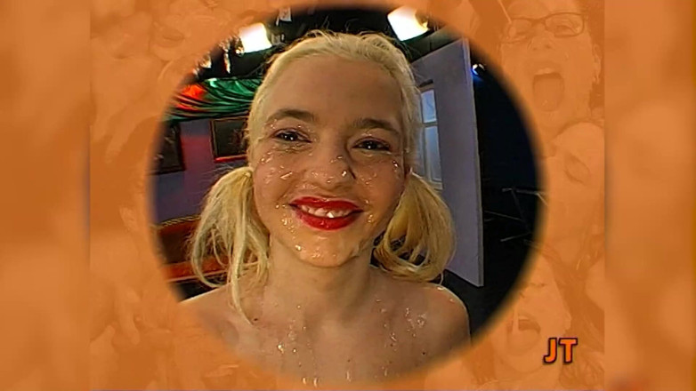 PURZEL HOT Clips & MORE: Beautiful Teen in Vintage Gangbang and Cum Swallow Ggg John...