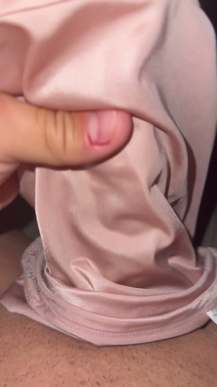 Bigbrook45: Satin Pink Pantie Crush