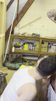 Building Site Straight Boys Have Some Fun