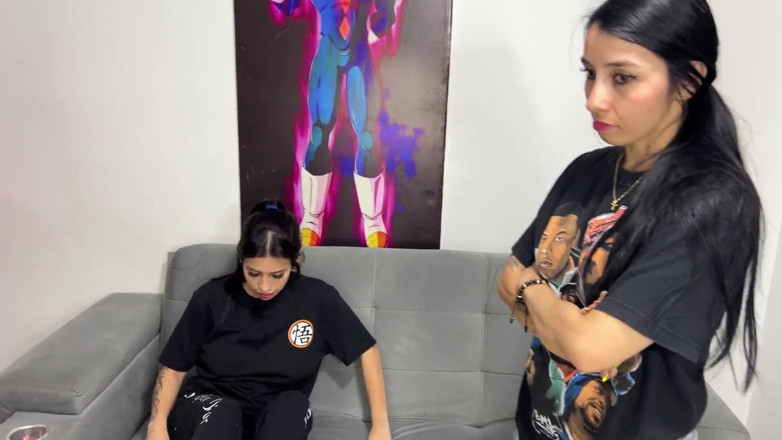Katty Blake: Đồng tính nữ tomboy threesome cuối cùng ăn một cái mông...