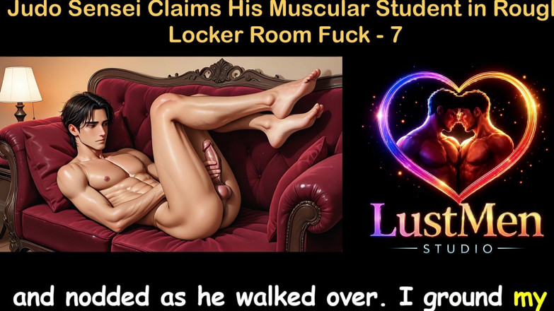 LustMen: Gay audio sexuální příběh - Judo Sensei si nárokuje jeho svalnatý...