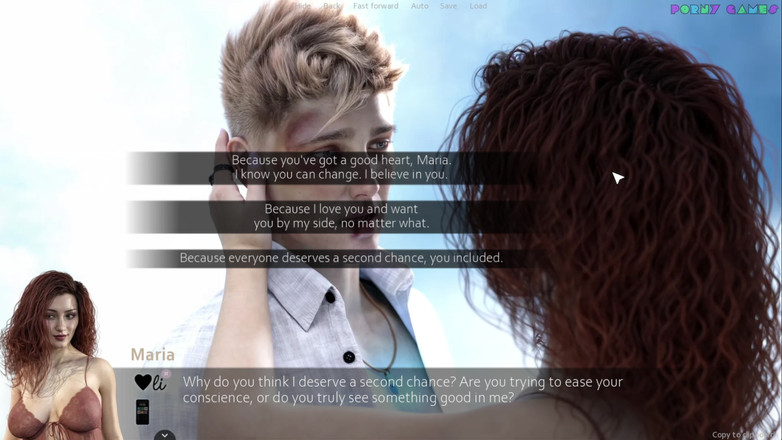 Porny Games: ジェイソンの成人 by Coeur de Cochon - マリアとの幻想的なセックス 8