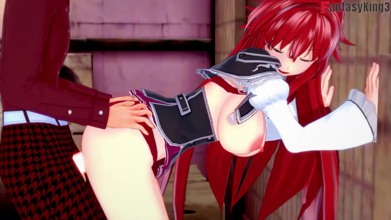 Fantasy king: Rias Gremory邀请我在课后做爱 - Dxd ntr Madness