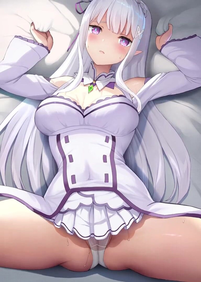 Velvixian: Rezero Emilia gozada dentro