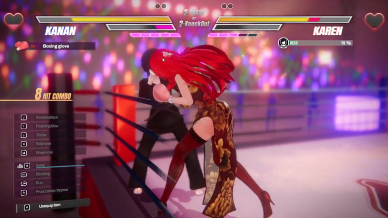 Cumming Gaming: Lesbian Battle BDSM Hentai Game Ep.2 Lesbian Tomboy Defeated Had...