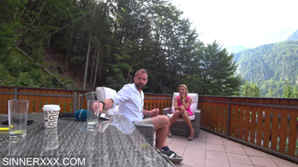 Sinners World: Interview for tv in the mountains