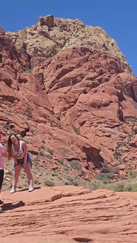 Behind the Scenes Photo Shoot - Ashley at Red Rock Canyon