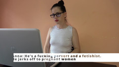 Anna Sky: Anna ponižuje svého šéfa v kanceláři č. 1