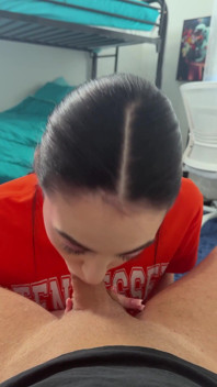 Apertada universitária atleta leva pau no dormitório da faculdade - Dolly Paige
