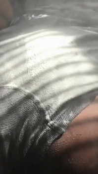 Bitch slapping my gaping ass in car xxl butt plug