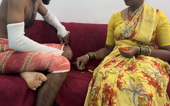 Indian Tamil Aunty Dirty Talking and Big Cock Fucking