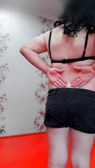 Kitty_Cross: 苗条人妖可爱的自制舞者