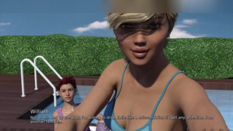 3DXXXTEEN2 Cartoon: Debbie prefers biology to chemistry. 3D porn cartoon sex