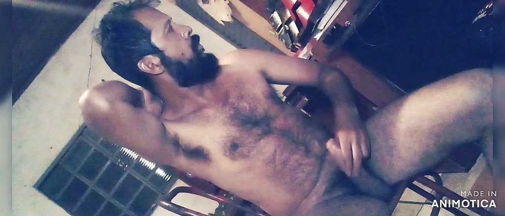 Rock F hairy: Masturbace