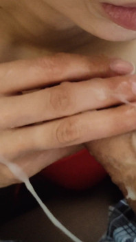 You Will Cum 100% on This Video! My Plump Lips and Gentle Tongue Brought Him to a Wild Cumshot! Slow Down at the End!