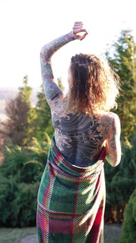 The Forest Sees Me Naked, Only Towel Keeps the Secret