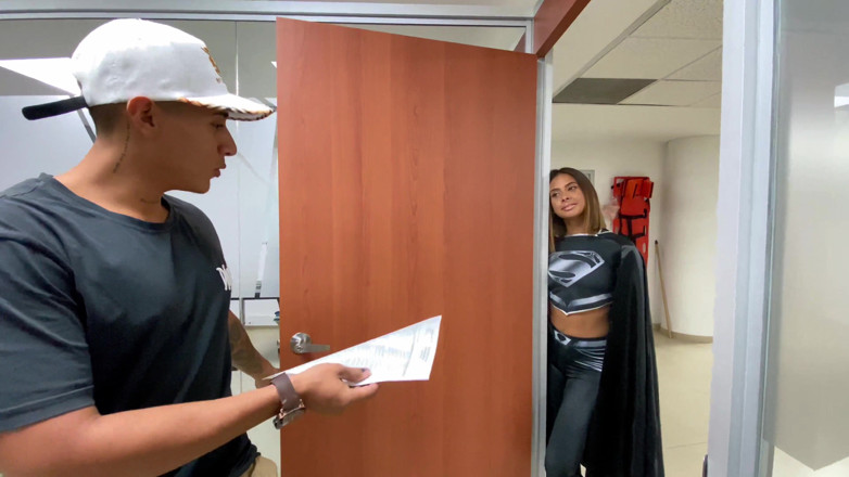 Aishadanver: Trick or Dick at the Office, Did a Blowjob Secretly...