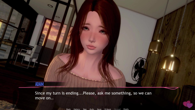 3D Cartoon Porn: Murmur 31 - verità o coraggio gioco - Yui dares adam a sentire...