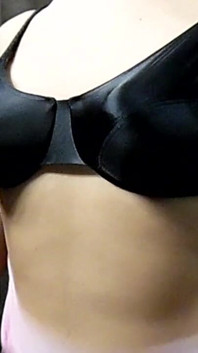 Black Pointy Bra and Baby Doll
