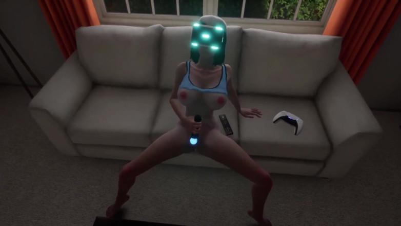 Wraith ward: VRで自慰行為をする女の子