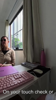 The Little Blind Girl Came During the Anal Exam.