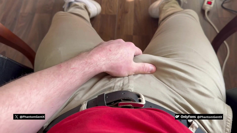 PhantomGentX: Muscular German Stepdaddy Dominant Jerk off After Work - Hot Dirtytalk -...
