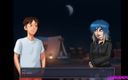 Lana Game plays: Summertime saga #115 - schattig gothic meisje houdt van zijn enorme pik -...