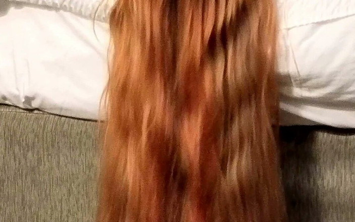Red Queen: Getting Fucked with My Long Red Hair Draped to the...