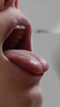 Her Tongue Pleads for Another Taste of Cum