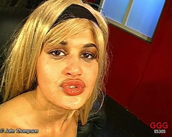 GGG John Thompson Classic Retro: Ggg Leila po gangbangu P[Arty Bukkake a Cumshots
