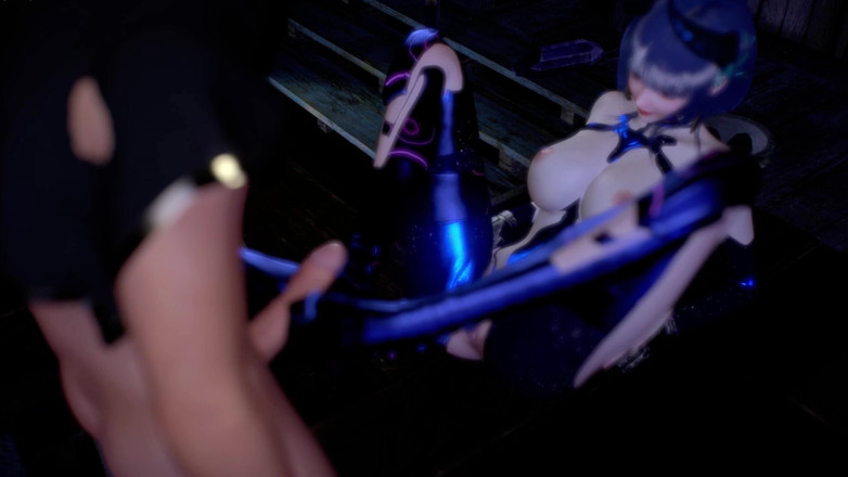 Why fuck so hard: 3D velká prsa děvka Cosplayer v roztomilých šatech je ošukaná