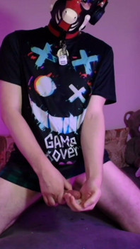 Playful Pup Jerks and Cums in Every Pose