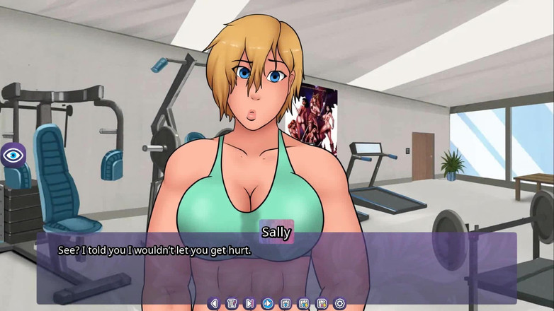 Futavision: ふたたの世界:ジムで大きくて筋骨隆々なふたに囲まれた男 - 第4話