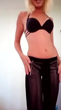 Nasser blick vorn, enge leggings, arsch necken