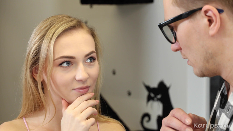 Karups Private Collection: Perfect Body Blonde Studies with Her Tutor's Big Dick