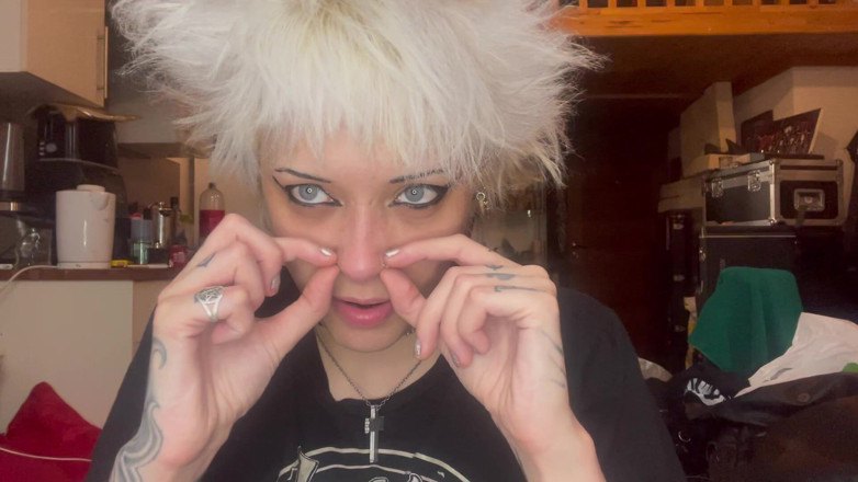 Glitterqueen1999: Šukej moje prasátko nos JOI nose fetiš