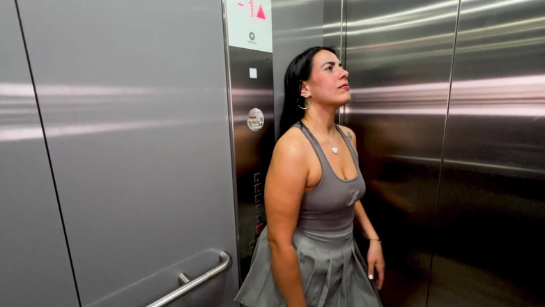 Kylei Ellish: Cuckold Neighbor Fucks Me in the Elevator and Fills My...