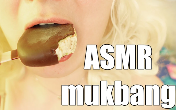 Arya Grander: Food fetish play... ASMR