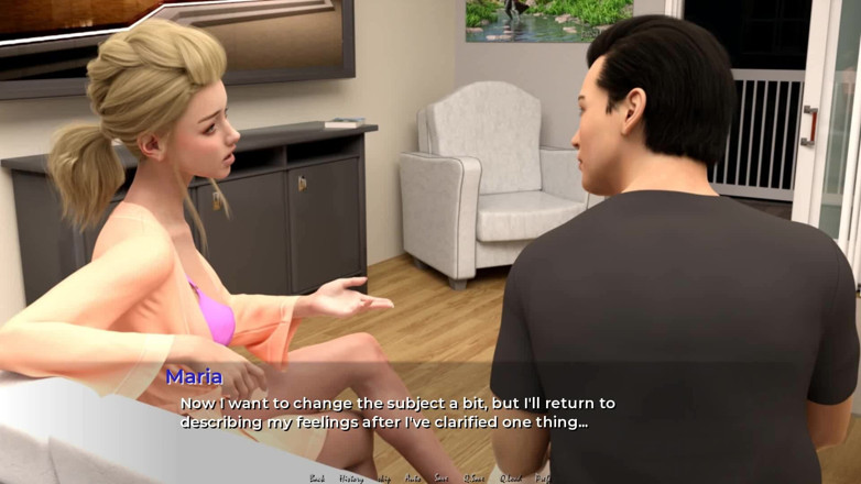 Dirty GamesXxX: Moving Down: obedient husband cheats his wife eats a random...