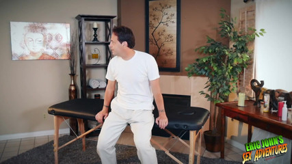 Eric Johns Sex Adventures: Erotique Entertainment - Korean-American massage parlor owner Saya Song fucks interviewee...