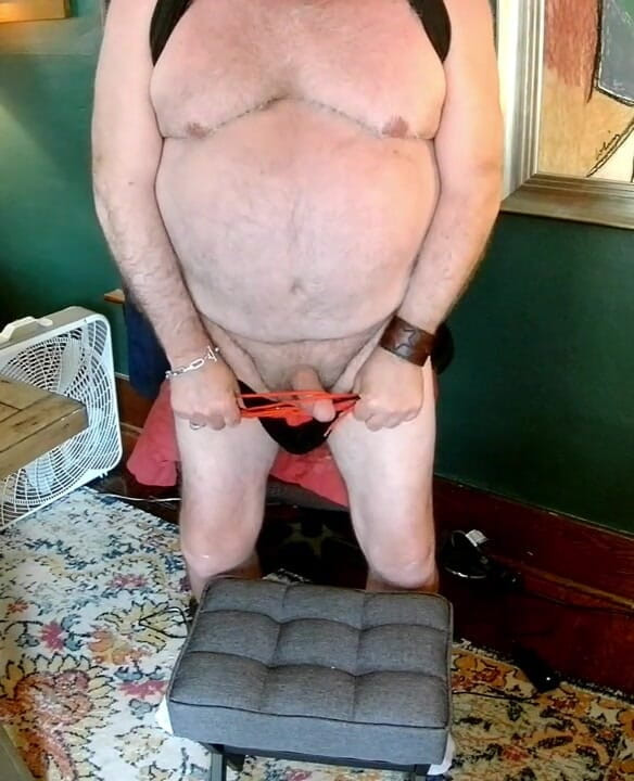 beardaddychub: Beardaddychub se masturbează în Wrestling Jock pe camera web!