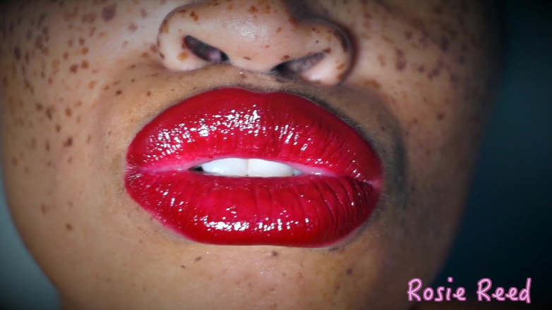Rosie Reed: Rovina il tuo orgasmo per il feticcio di labbra rosse...
