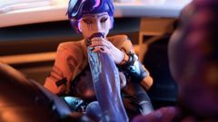Hatano Oshidax: Plopp3d белая крошка заходит далеко на массивной шахте - интенсивное оральное действие