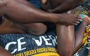 Jagabo: Mojado coño de ébano adolescente