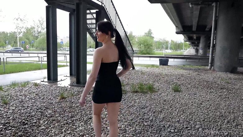 Domingo View: Selena fumaça ao ar livre