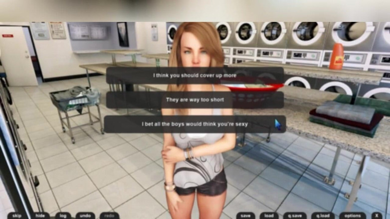 3DXXXTEEN2 Cartoon: La façon dont des ringards socialement maladroits demandent des nus....