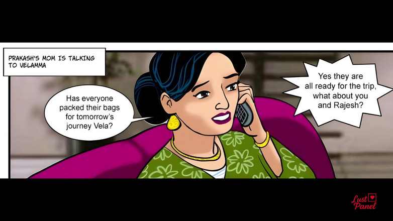 LustPanel: Velamma 第 1 集的开始 - velamma 的第一次品尝禁欲