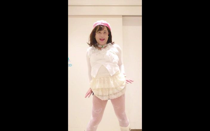 Saori_M: Prachtige volledig roze stijl en masturbatie.