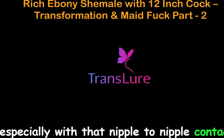 TransLure: English Audio Sex Story Rich Ebony Shemale with 12 Inch Cock -...